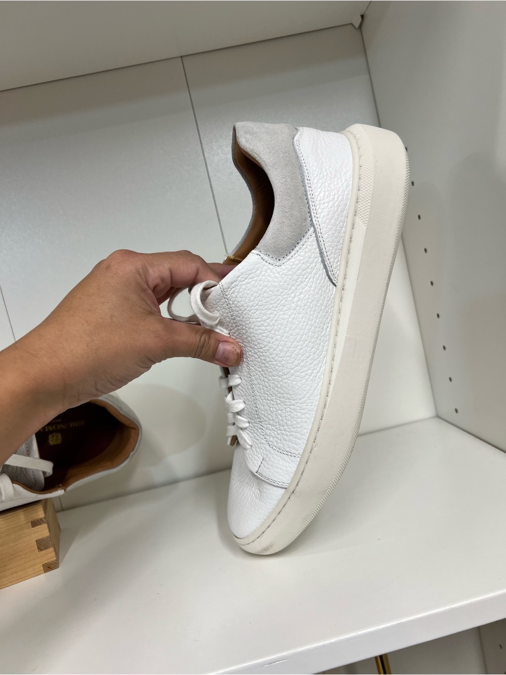 🔥🔥 BRUNOMAGLI SALVATORE SNEAKER men size 8.5 like new - Picture 9 of 12